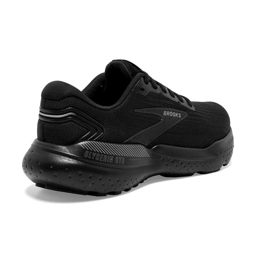 Women's Glycerin GTS 21 Running Shoe - Black/Black/Ebony - Regular (D)