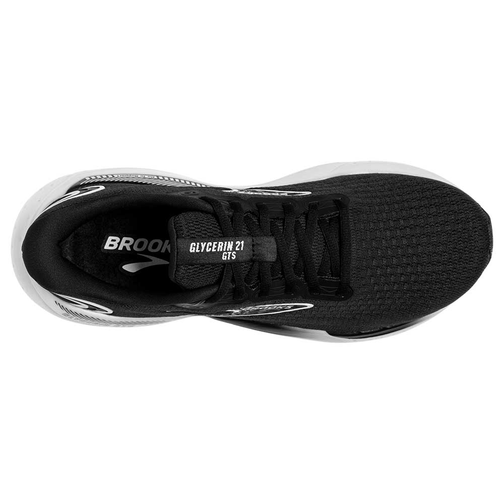 Women's Glycerin GTS 21 Running Shoe - Black/Grey/White - Regular (B)