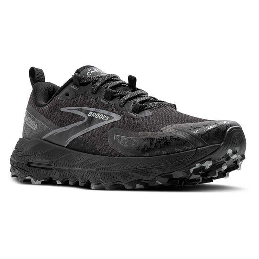 Women's Cascadia 18 Running Shoe - Black/Blackened Pearl/Grey - Regular (B)