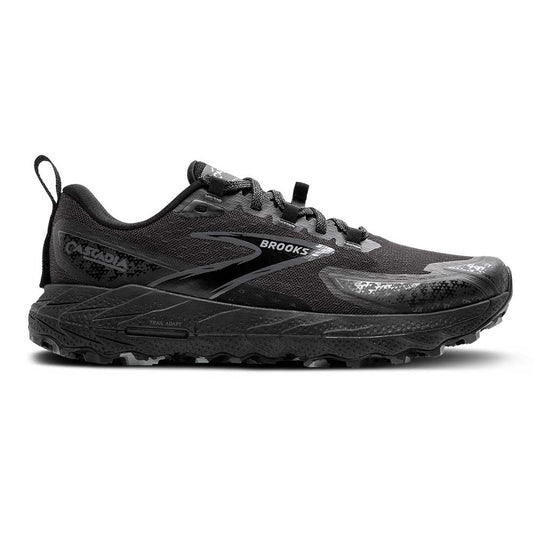 Women's Cascadia 18 Running Shoe - Black/Blackened Pearl/Grey - Regular (B)