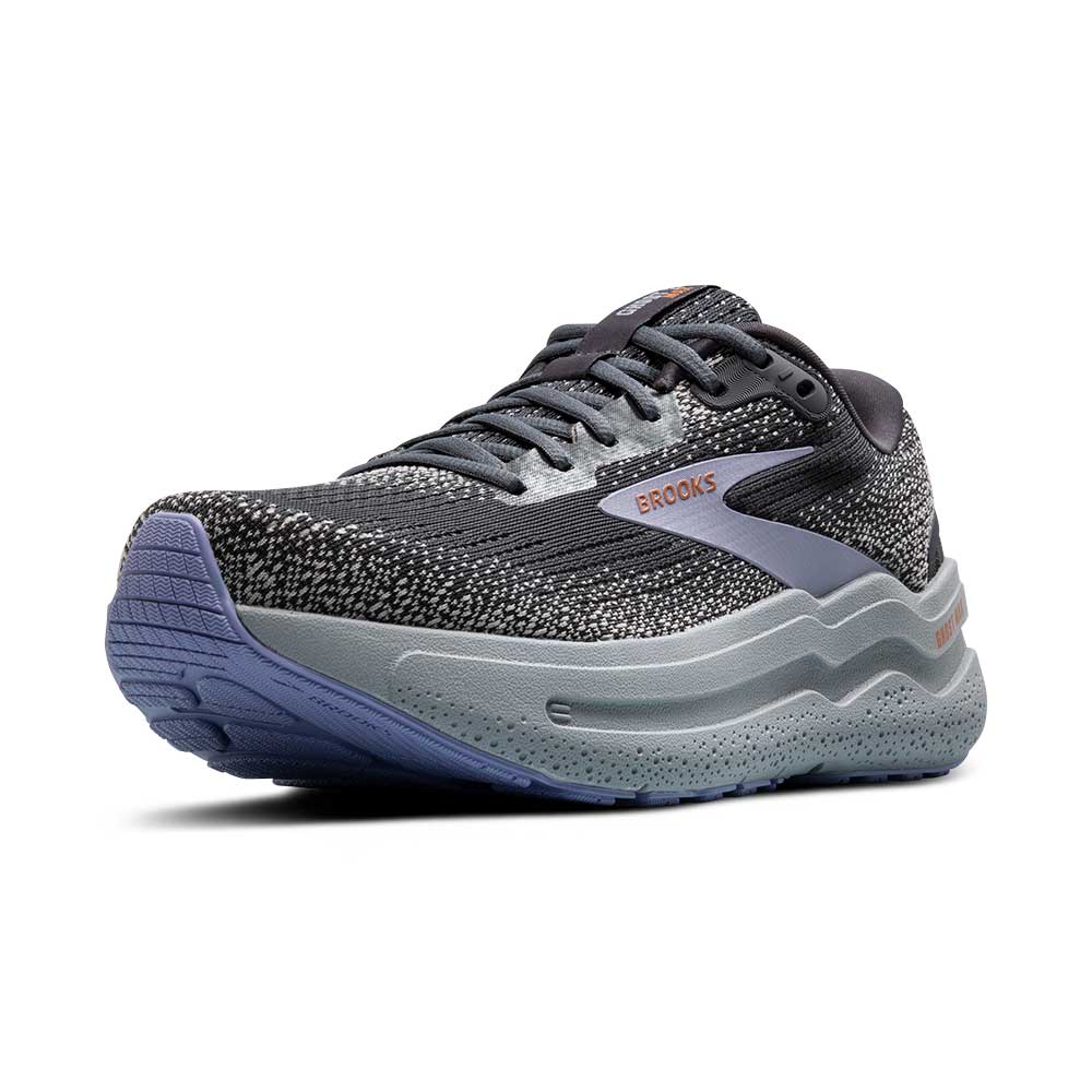 Women's Ghost Max 2 Running Shoe - Ebony/Sweet Lavender/Alloy - Regular (B)