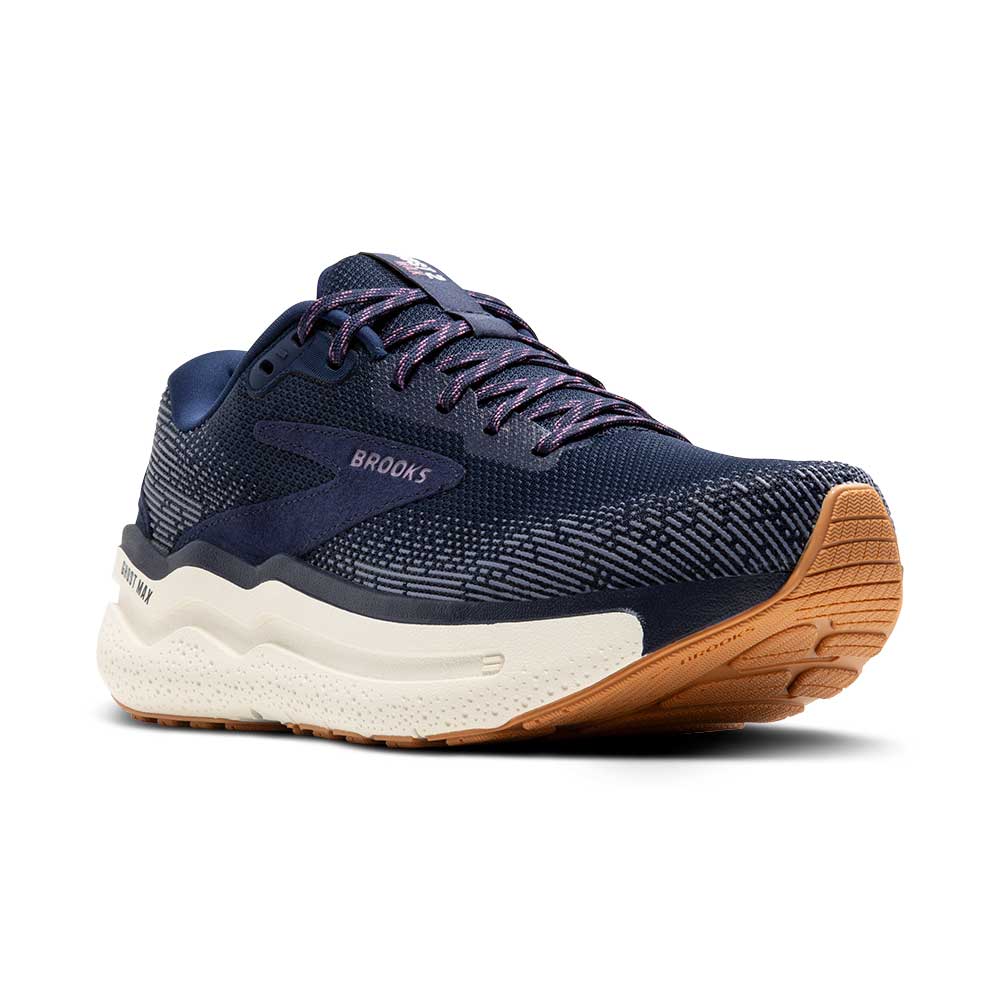 Women's Ghost Max 2 Running Shoe - Peacoat/Orchid/Coconut Milk - Regular (B)