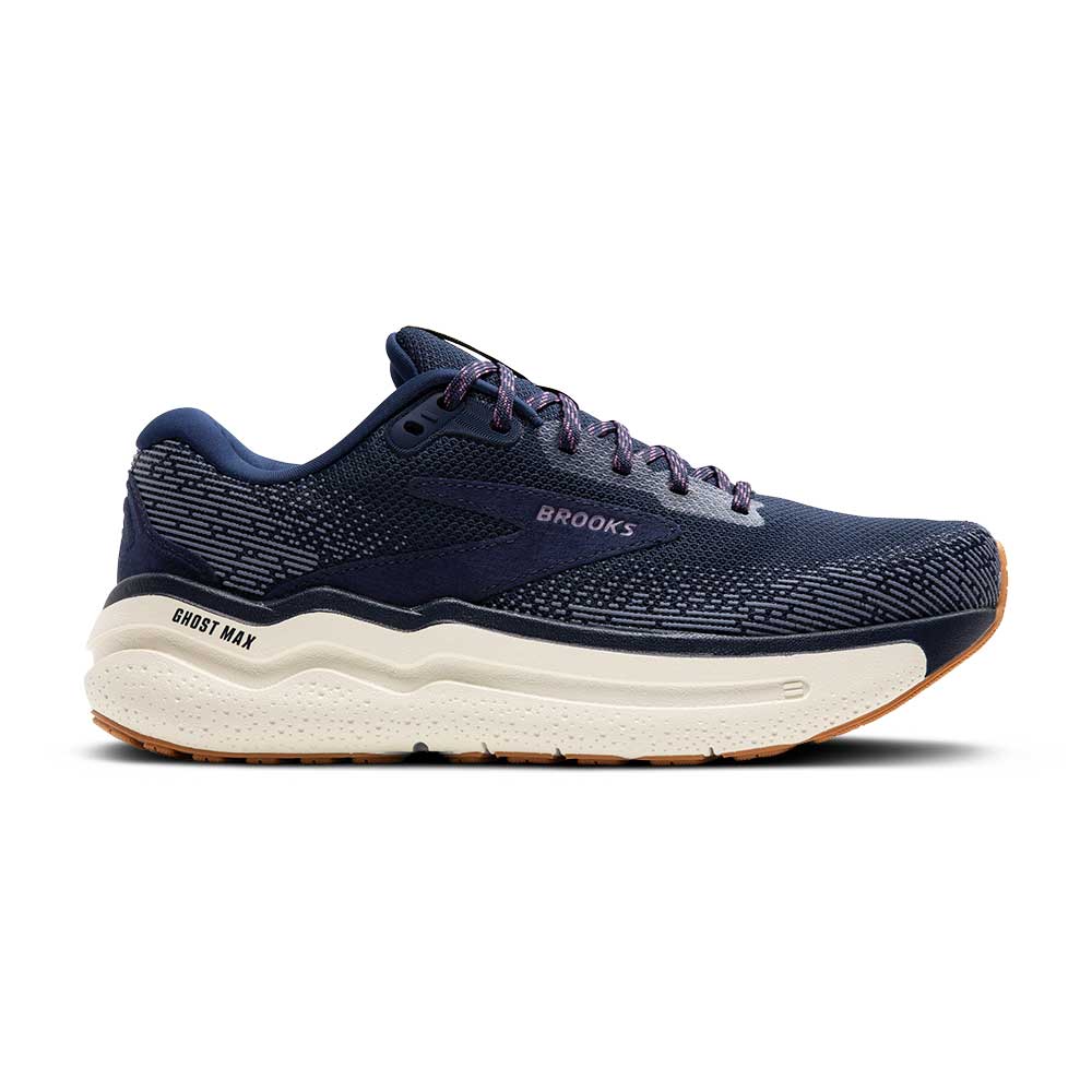Women's Ghost Max 2 Running Shoe - Peacoat/Orchid/Coconut Milk - Regular (B)