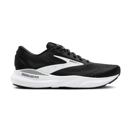 Women's Adrenaline GTS 24 Running Shoe - Black/White - Wide (D)