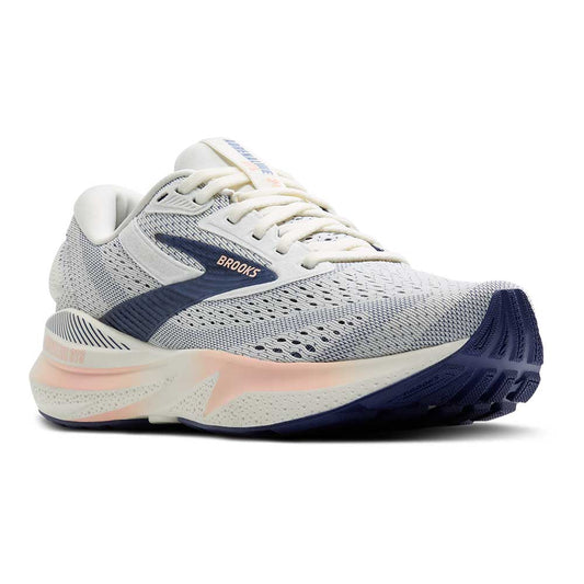 Women's Adrenaline GTS 24 Running Shoe - Grey/Blue Ribbon/Peach - Regular (B)