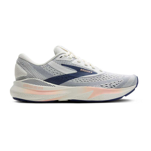 Women's Adrenaline GTS 24 Running Shoe - Grey/Blue Ribbon/Peach - Regular (B)