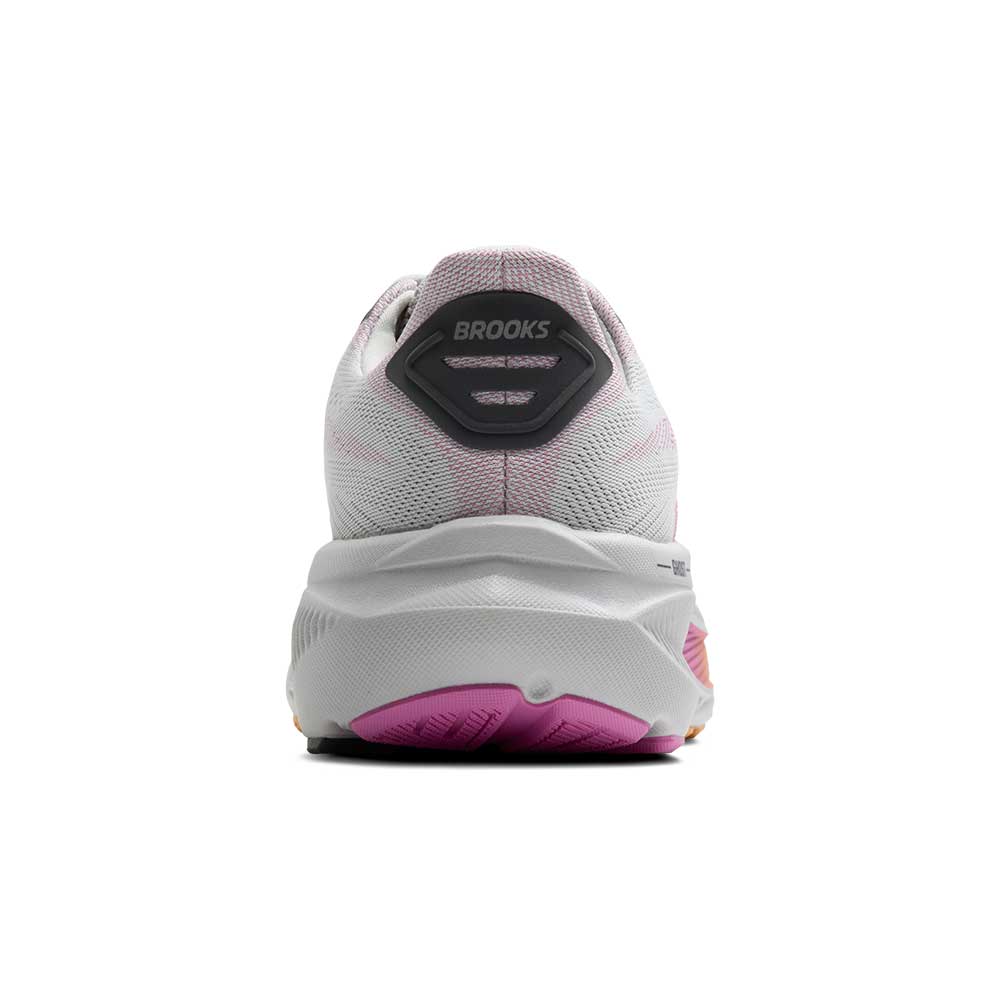 Women's Ghost 17 Running Shoe - Oyster/Apricot/Pink - Narrow (2A)