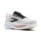 Women's Ghost 17 Running Shoe - White/Black/Rose Gold - Wide (D)