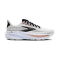 Women's Ghost 17 Running Shoe - White/Black/Rose Gold - Wide (D)