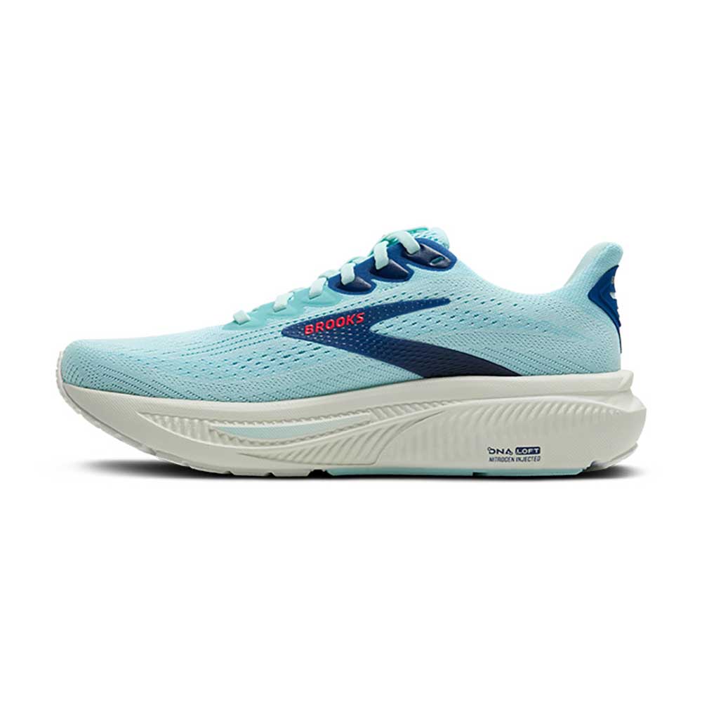 Women's Ghost 17 Running Shoe - Clearwater/Navy Peony - Regular (B)