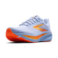 Women's Ghost 17 Running Shoe - Blue Heron/White/Orange - Regular (B)