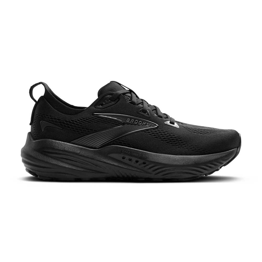 Women's Glycerin 22 Running Shoe - Black/Black/Ebony - Wide (D)