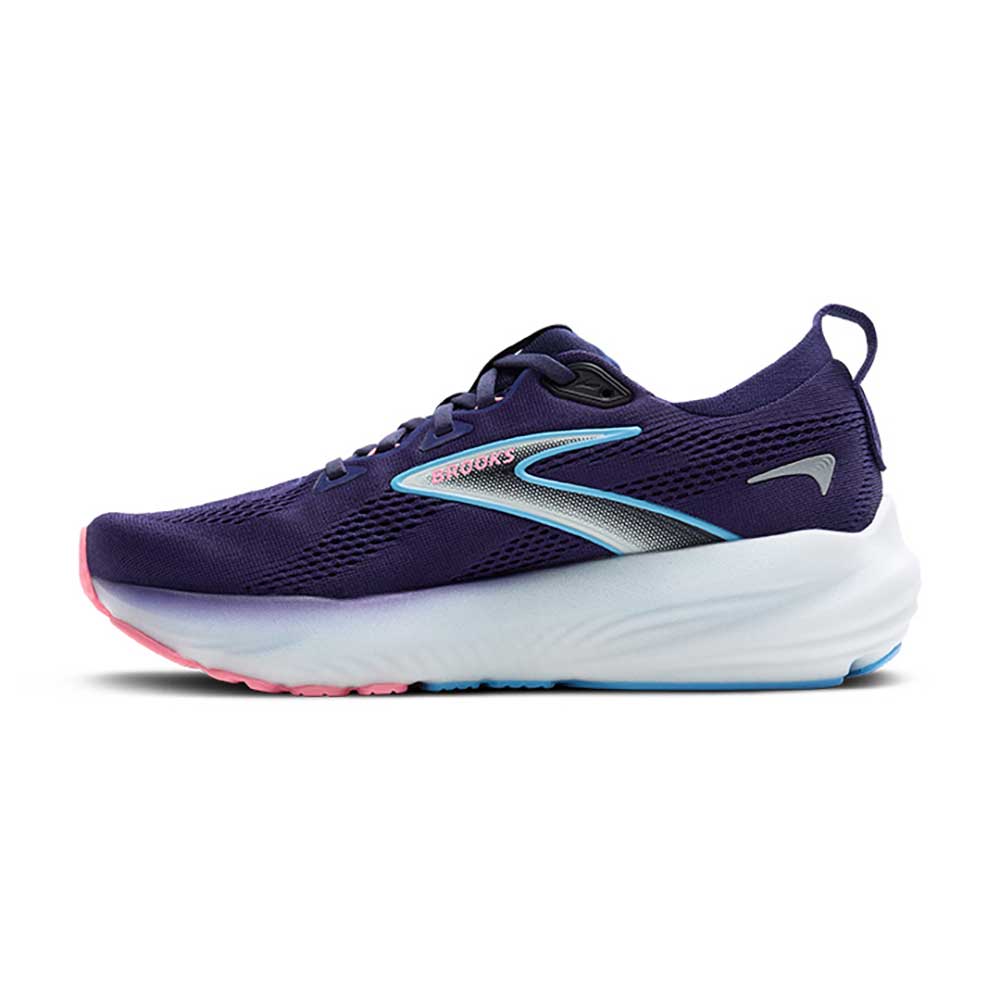 Women's Glycerin 22 Running Shoe - Blue Ribbon/Peacoat/Dianthus - Wide (D)