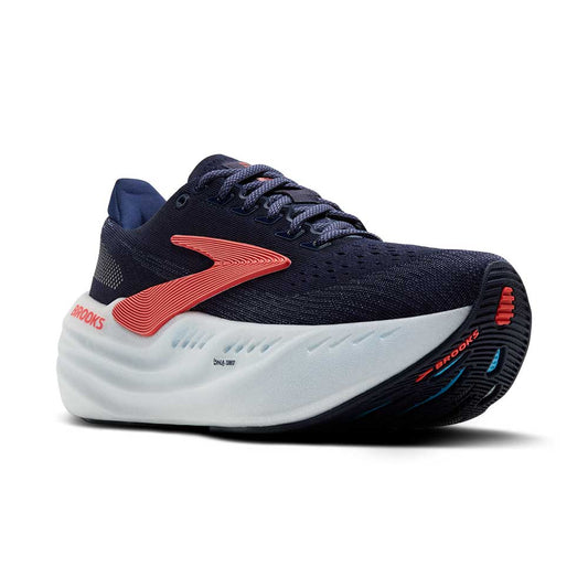 Women's Glycerin Max Running Shoe - Peacoat/Blue Ribbon/Hot Coral - Regular (B)