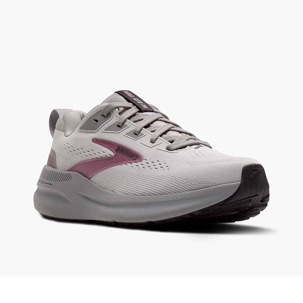 Women's Ariel GTS 26 Running Shoe - Oyster Mushroom/Alloy/Pink - Regular (B)