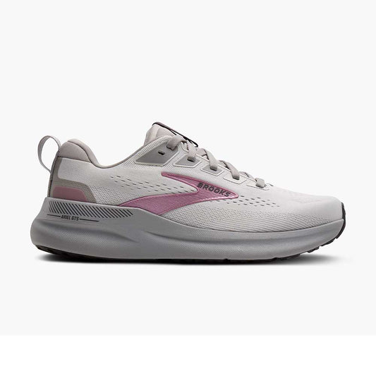 Women's Ariel GTS 26 Running Shoe - Oyster Mushroom/Alloy/Pink - Regular (B)