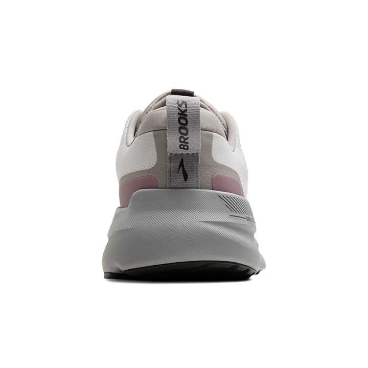 Women's Ariel GTS 26 Running Shoe - Oyster Mushroom/Alloy/Pink - Extra Wide (2E)