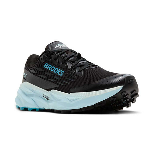 Women's Cascadia 19 GTX - Black/Ebony/Blue Flower - Regular (B)