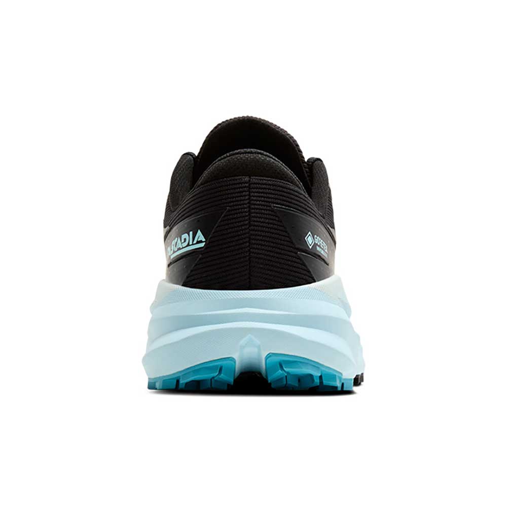 Women's Cascadia 19 GTX - Black/Ebony/Blue Flower - Regular (B)