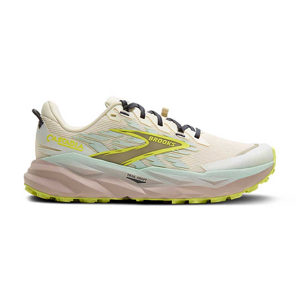 Women's Cascadia 19 - Coconut/Misty Blue/Ebony - Regular (B)