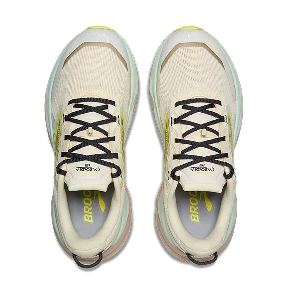 Women's Cascadia 19 - Coconut/Misty Blue/Ebony - Regular (B)