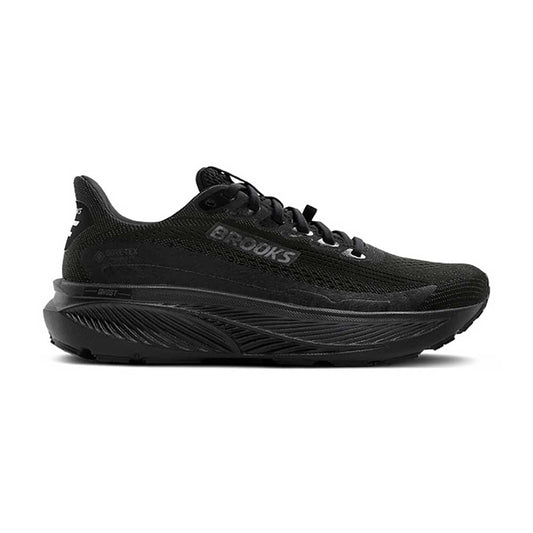 Women's Ghost 17 GTX Running Shoe - Black/Black/Ebony - Regular (B)