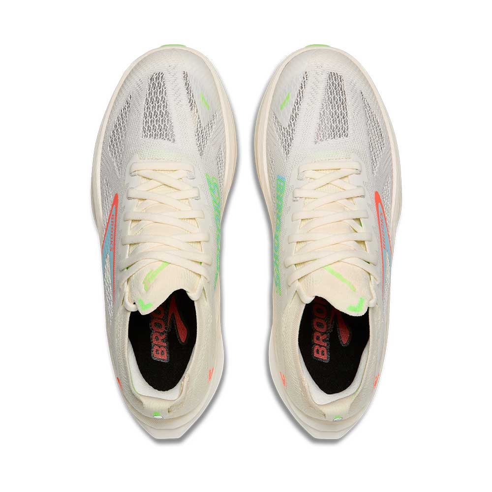 Women's Hyperion Max 3 Running Shoe - Coconut/Green Gecko/Pink Clay - Regular (B)