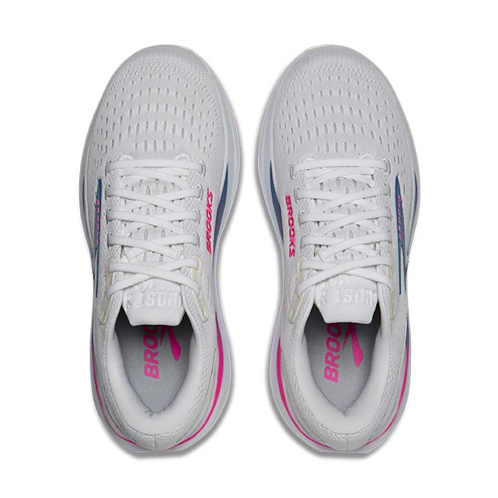 Women's Ghost Max 3 Running Shoe - White/Moonlight/Pink - Regular (B)