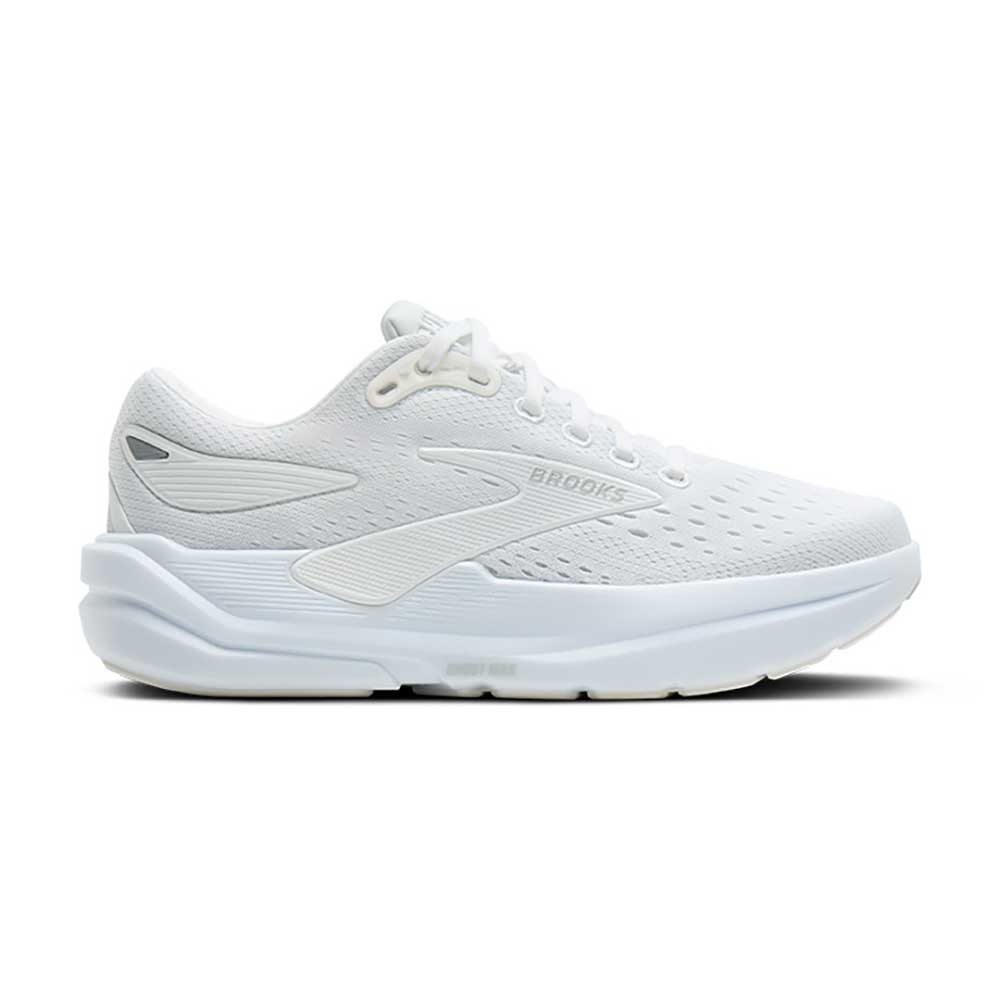 Women's Ghost Max 3 Running Shoe - White/White - Wide (D)