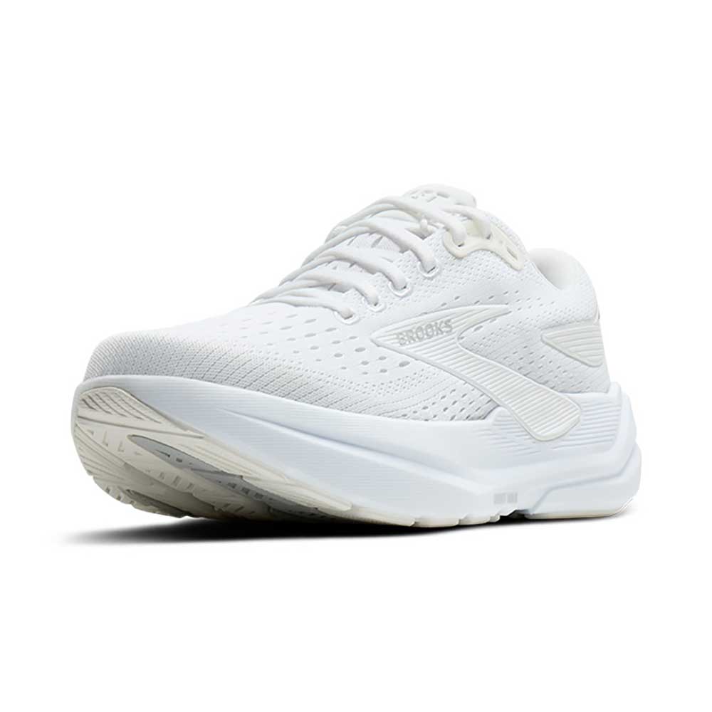 Women's Ghost Max 3 Running Shoe - White/White - Wide (D)
