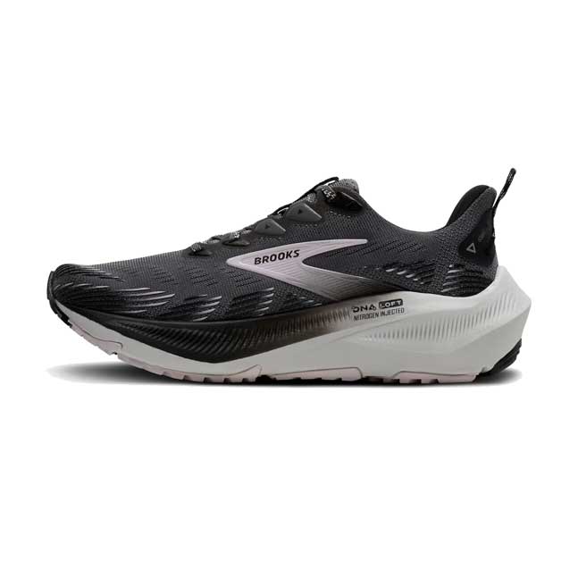 Women's Ghost Trail Running Shoe - Poppy Seed/Black/Pink - Regular (B)