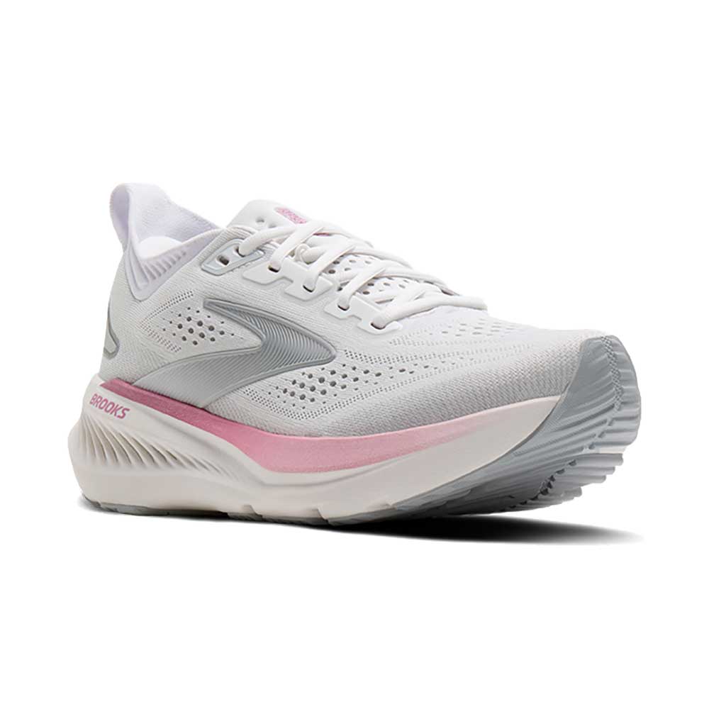 Women's Glycerin 23 Running Shoe - White/Harbor Mist/Metallic - Regular (B)