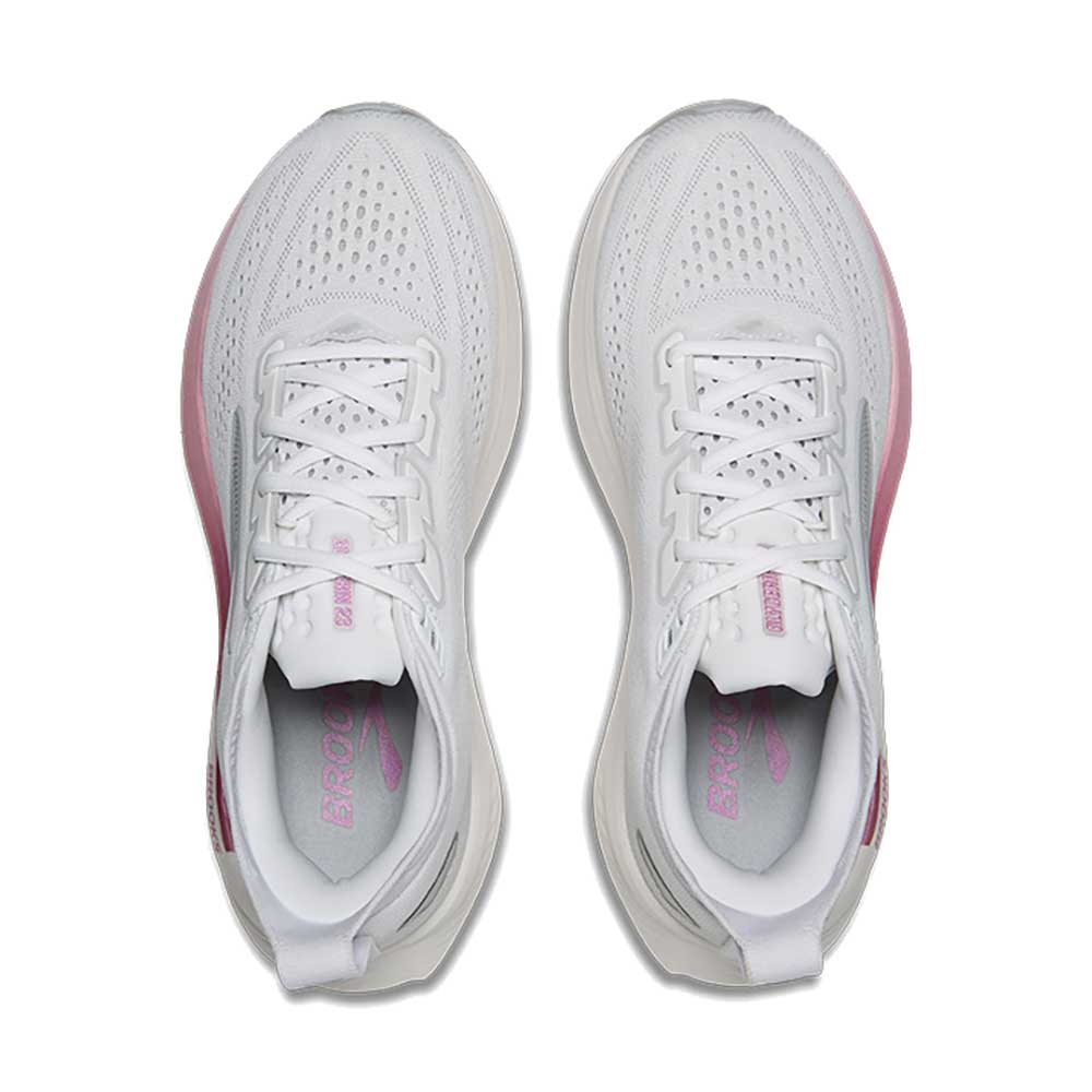 Women's Glycerin 23 Running Shoe - White/Harbor Mist/Metallic - Regular (B)