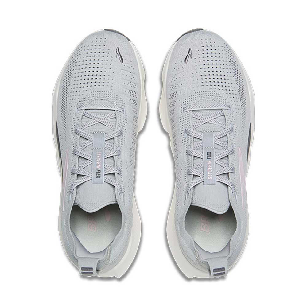 Women's Glycerin Flex Running Shoe - Harbor Mist/Poppy Seed/Pink - Regular (B)