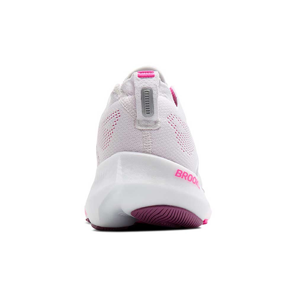 Women's Glycerin Flex Running Shoe - White/Cyber Pink/Argyle  - Regular (B)