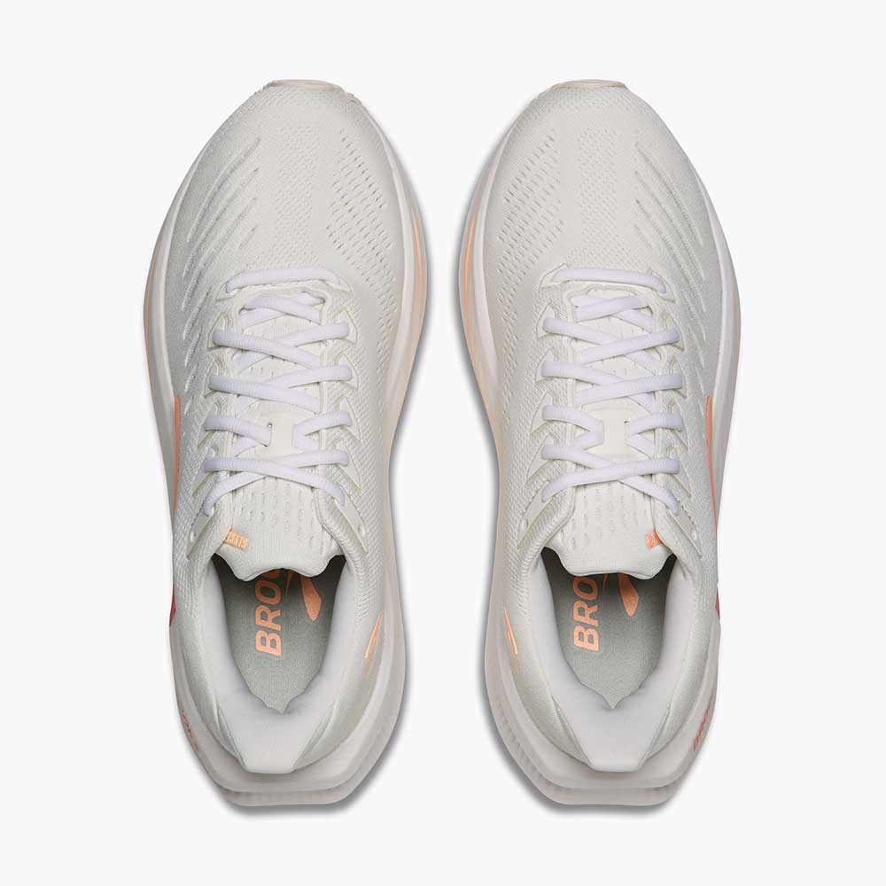 Women's Glycerin Max 2 Running Shoe - White/Coral/Peach - Regular (B)