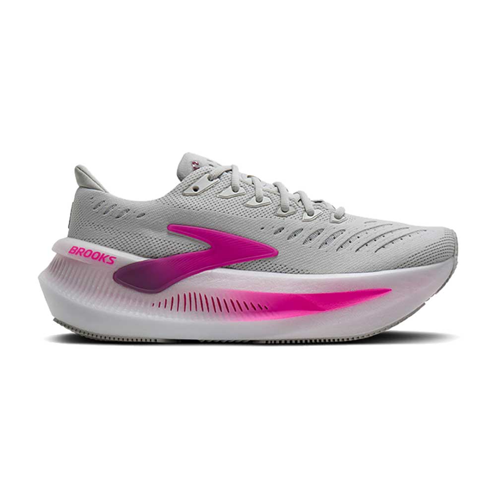 Women's Glycerin Max 2 Running Shoe - Oyster/Argyle/Cyber Pink - Regular (B)