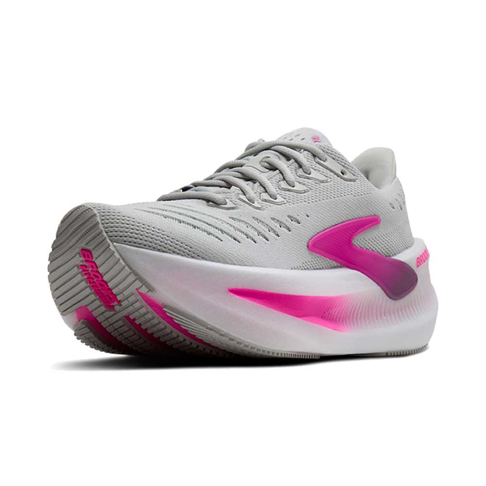 Women's Glycerin Max 2 Running Shoe - Oyster/Argyle/Cyber Pink - Regular (B)