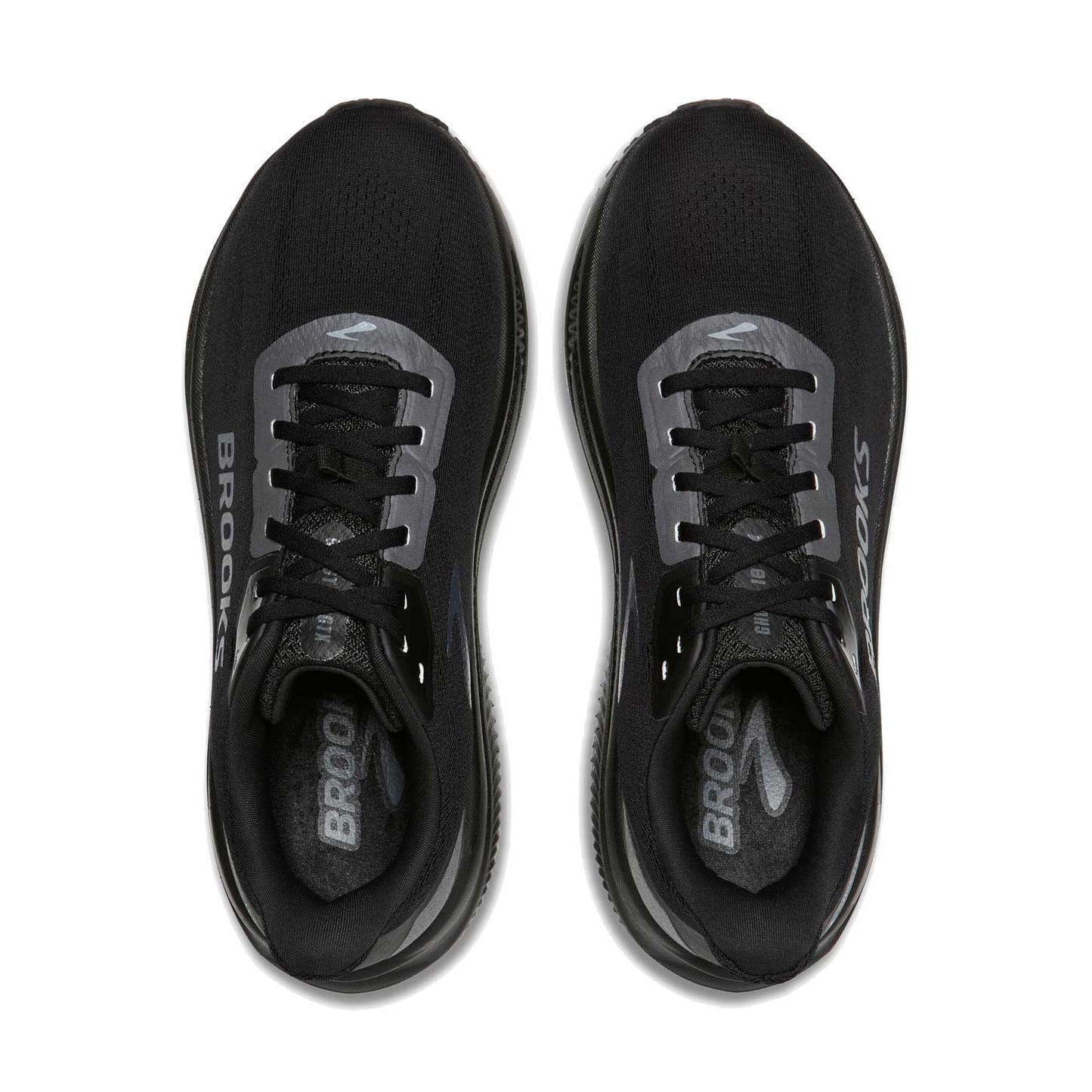 Women's Ghost 18 GTX Running Shoe - Black/Black/Ebony - Regular (B)