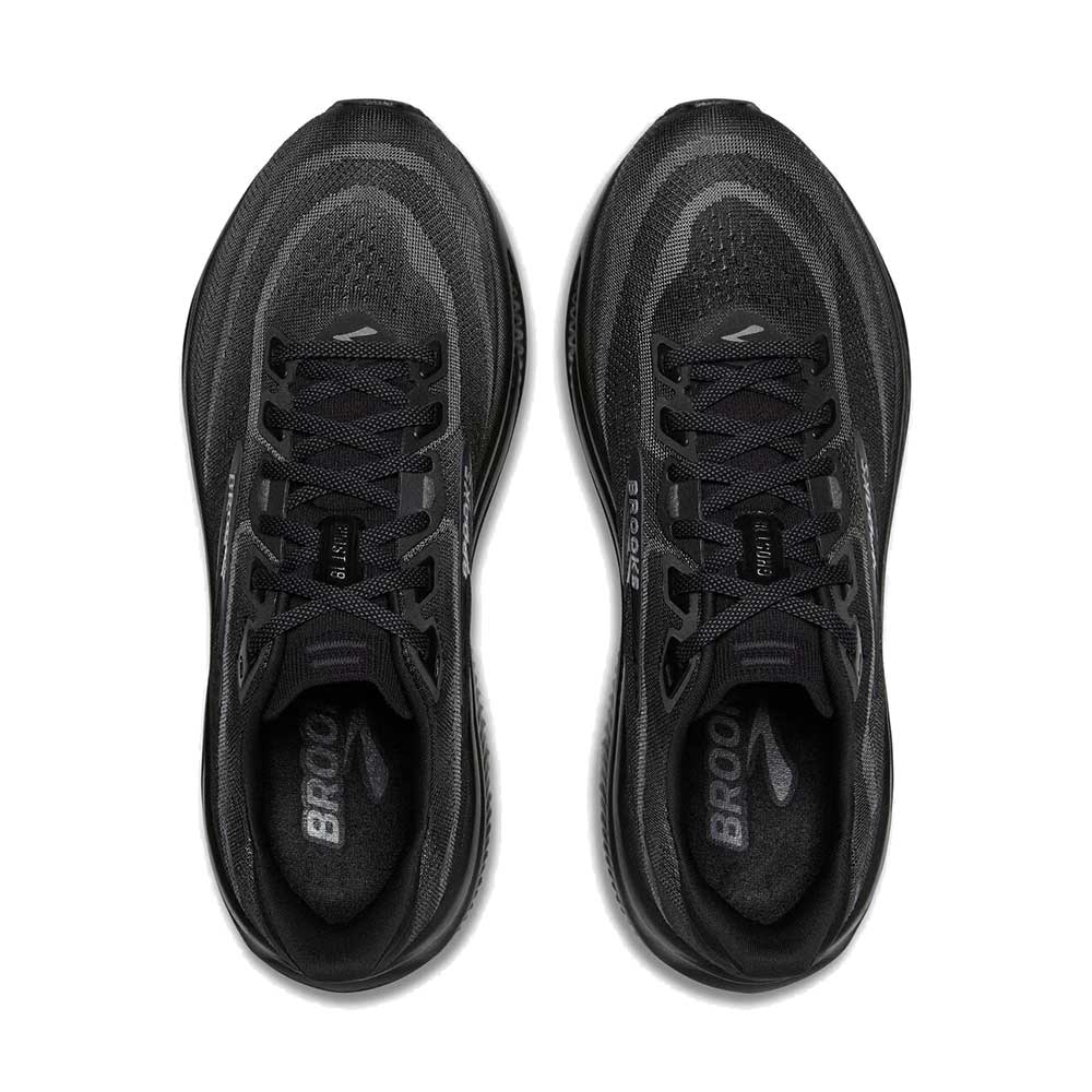 Women's Ghost 18 Running Shoe - Black/Black/Ebony - Regular (B)