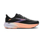 Women's Ghost 18 Running Shoe - Black/Mulled Grape/Peach - Regular (B)