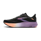 Women's Ghost 18 Running Shoe - Black/Mulled Grape/Peach - Regular (B)