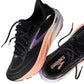 Women's Ghost 18 Running Shoe - Black/Mulled Grape/Peach - Regular (B)