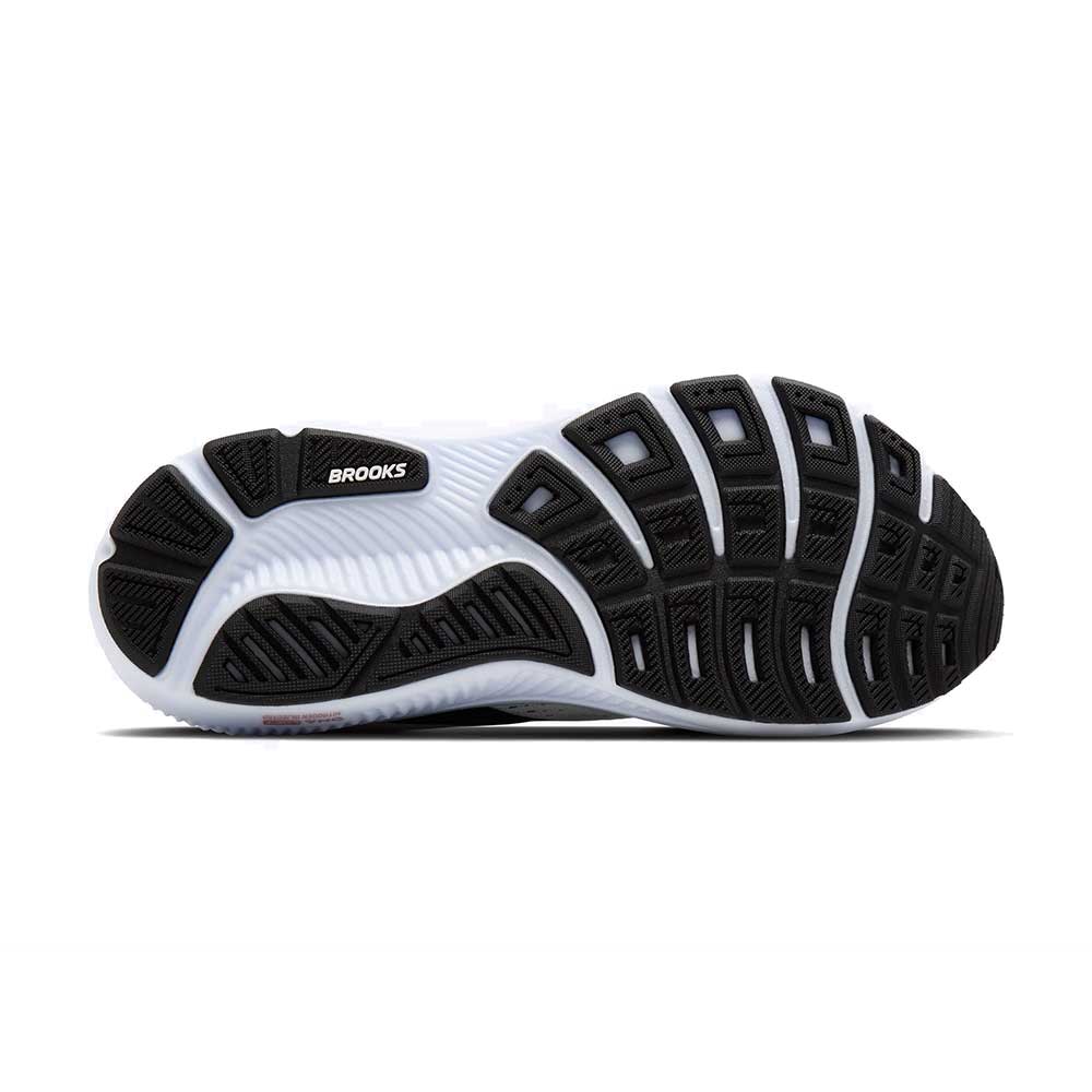 Women's Ghost 18 Running Shoe - White/Black/Rose Gold - Extra Wide (2E)
