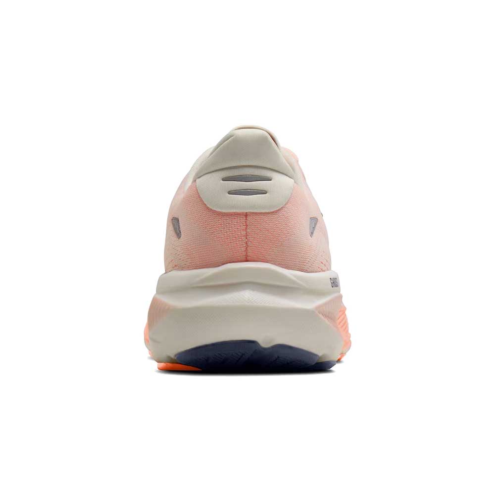 Women's Ghost 18 Running Shoe - Star White/Cyber Peach/Grey - Regular (B)