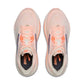 Women's Ghost 18 Running Shoe - Star White/Cyber Peach/Grey - Wide (D)