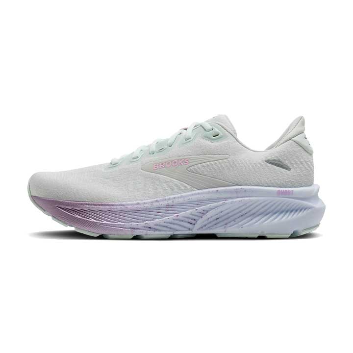 Women's Ghost 18 Running Shoe - Ice/White/Snow - Regular (B)