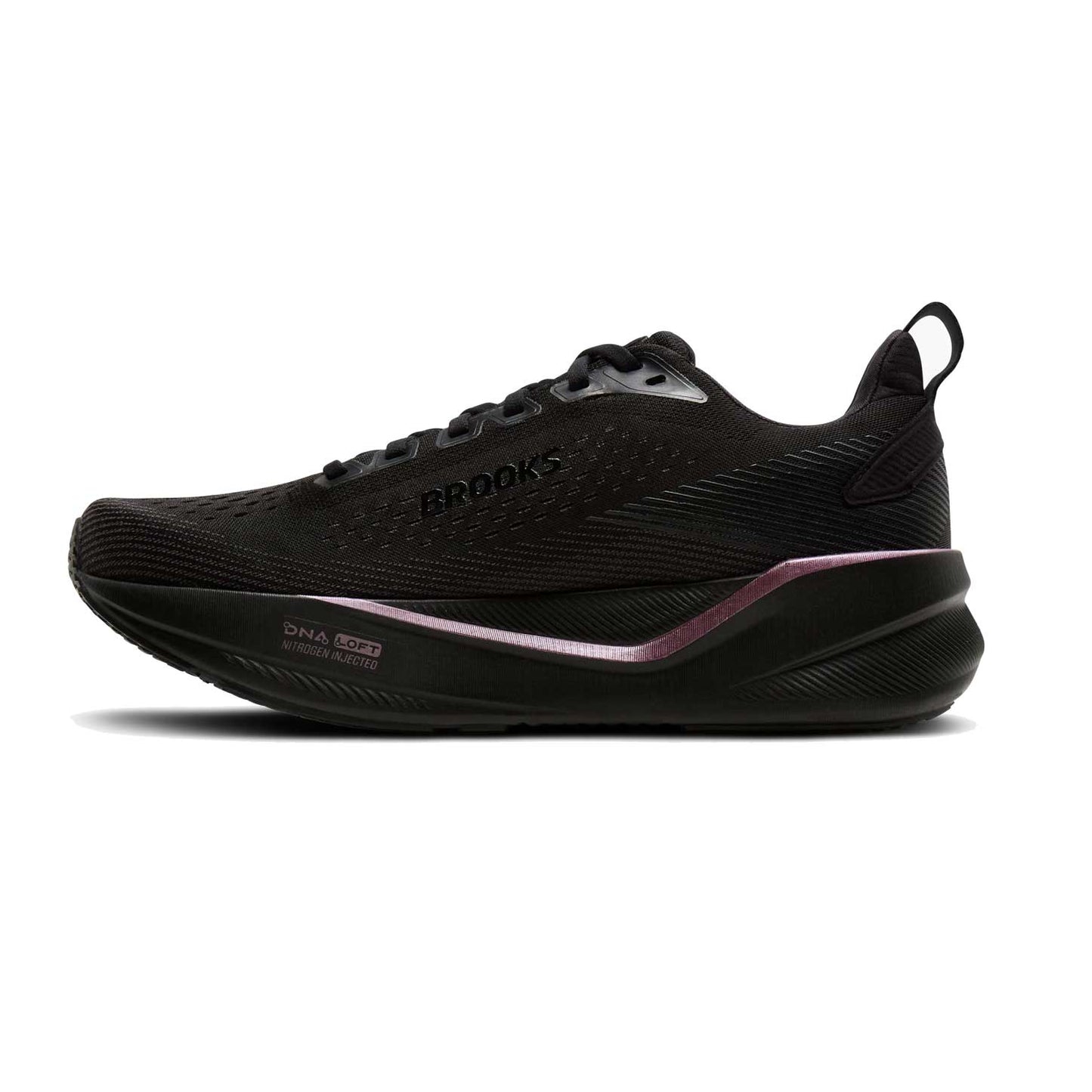 Women's Ghost Max 4 Running Shoe - Black/Black/Rose Gold - Regular (B)