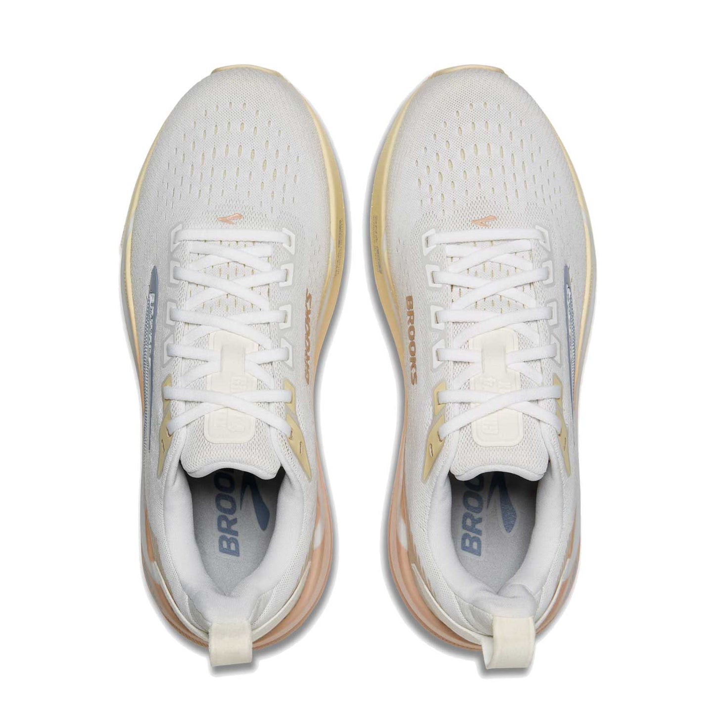Women's Ghost Max 4 Running Shoe - White/Rose/Rutabaga - Extra Wide (2E)