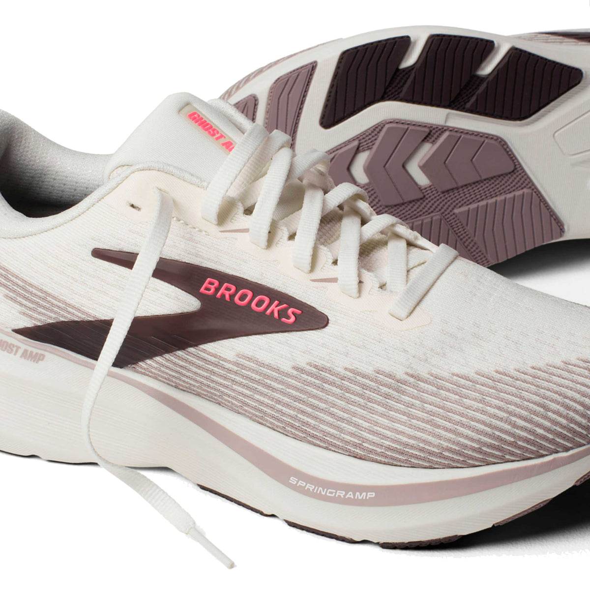 Women's Ghost Amp - Arctic Wolf/Dove/Pink - Wide (D)
